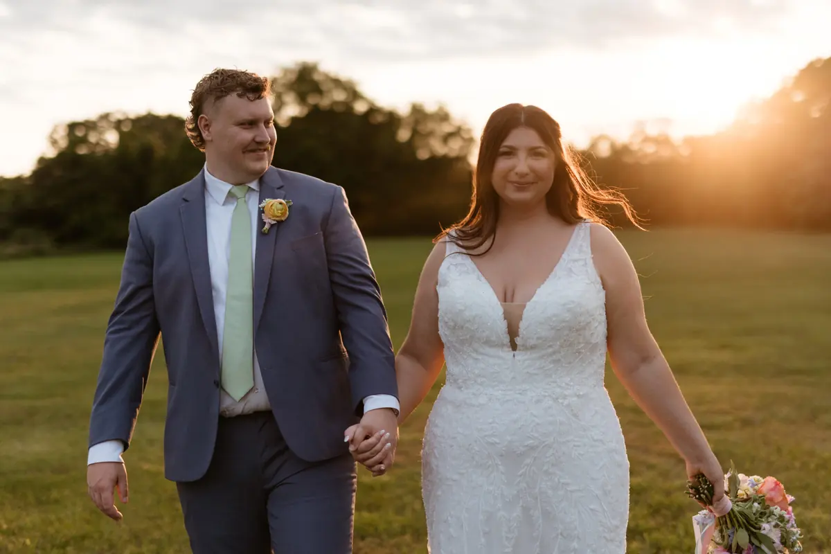 savvy bride Madison and Evan