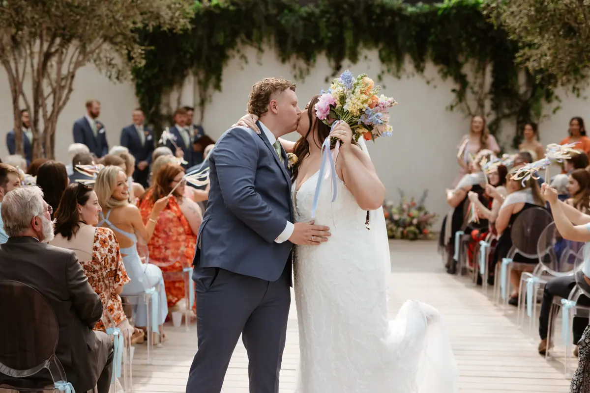 Savvy bride Madison and Evan