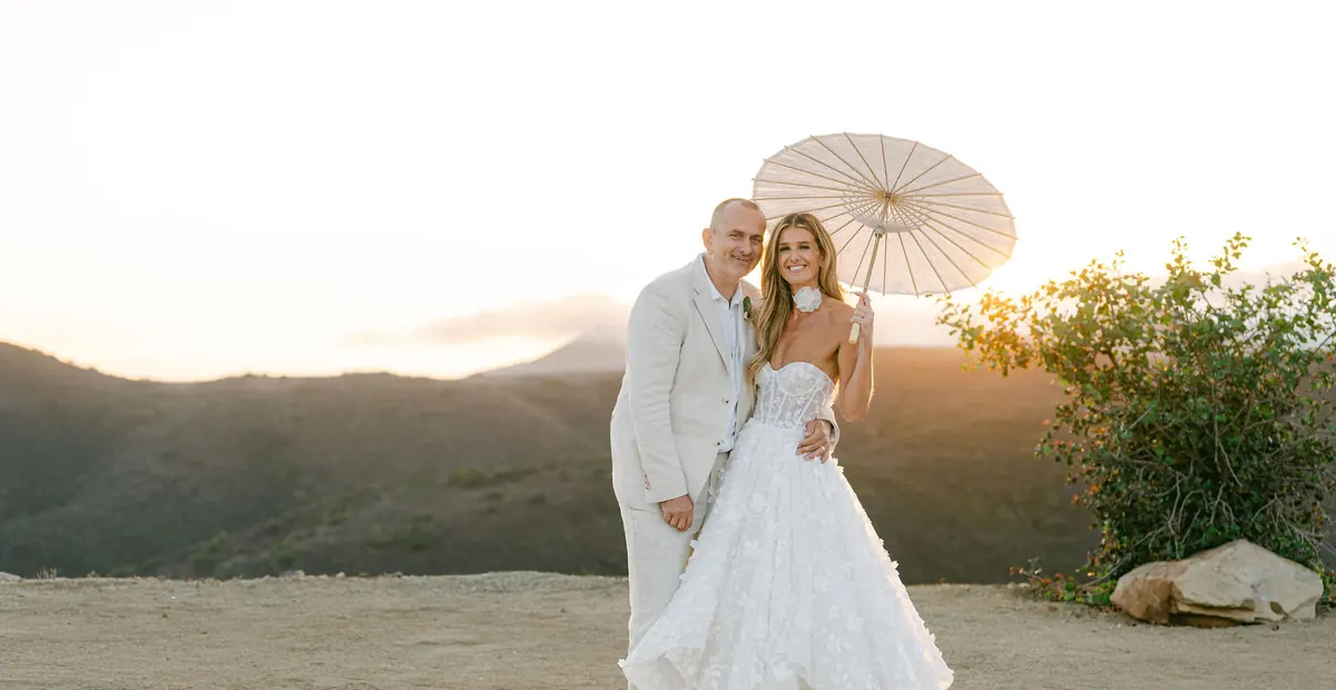 Savvy bride Silvie and David
