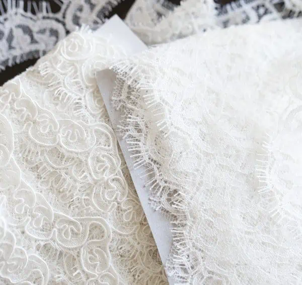 wedding dress fabric glossary