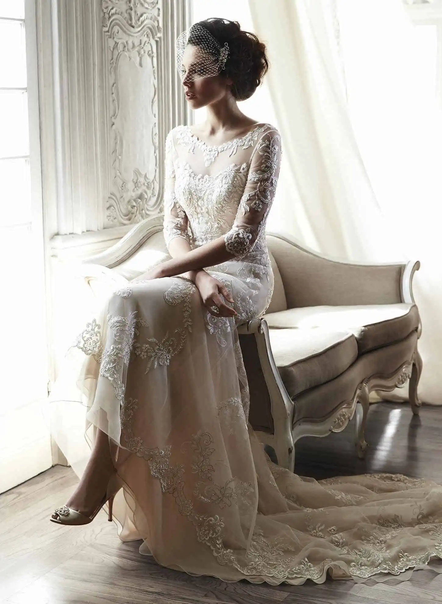 high-collar-dress