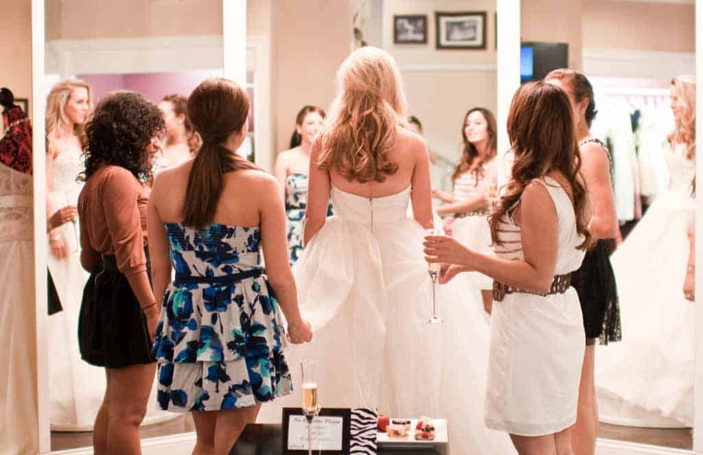 Who Should You Bring Wedding Dress Shopping?