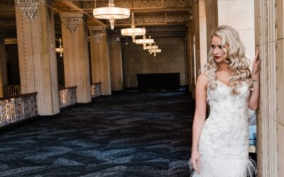 Old Hollywood Inspired Wedding Photoshoot