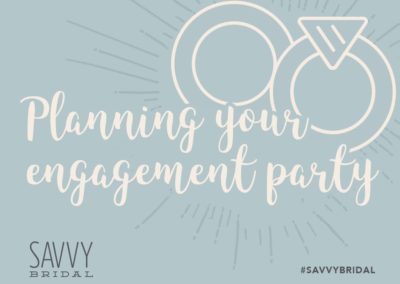 Planning Your Engagement Party