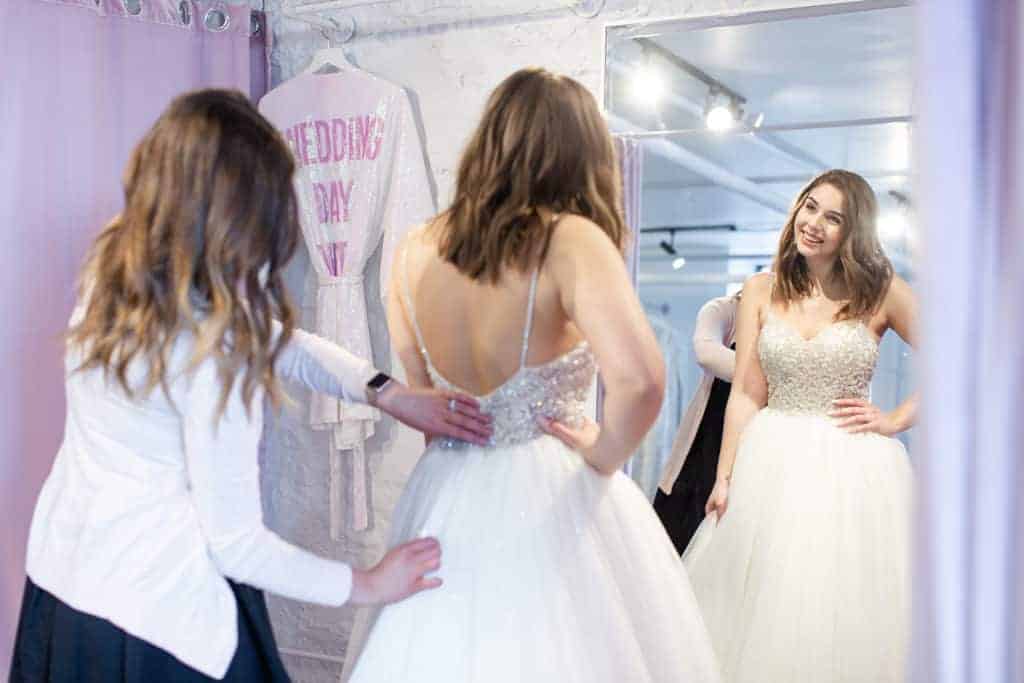 savvy bridal shopping experience