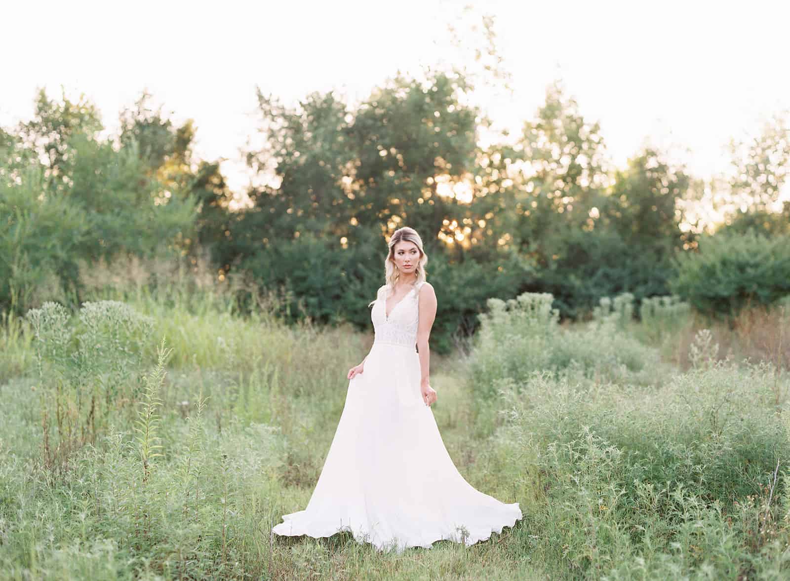 bride second dress for wedding reception