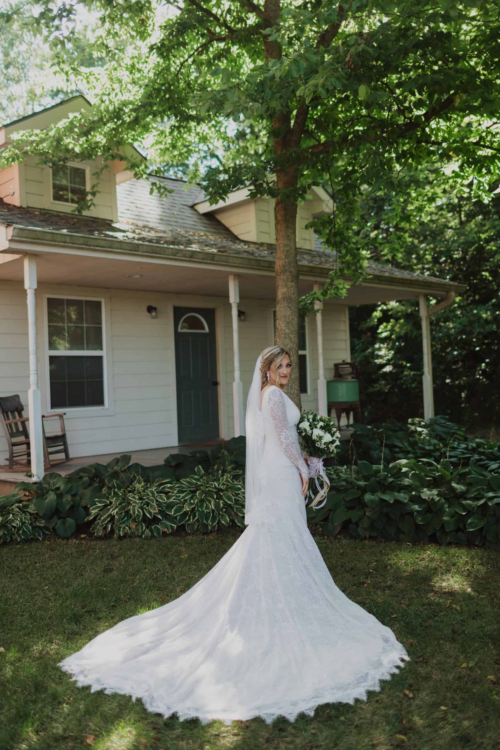 Bridal Gown Train