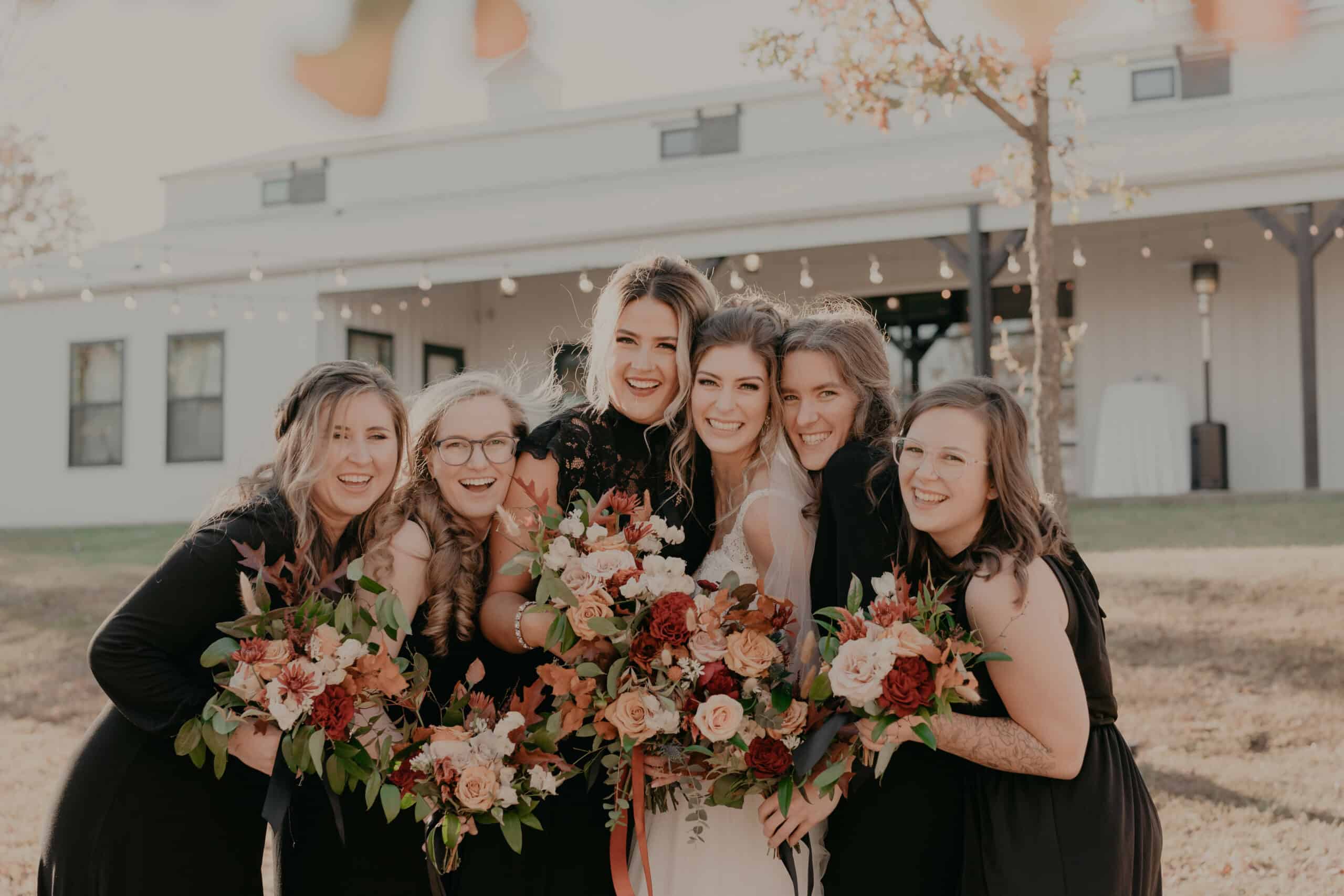 Black Bridesmaids Dresses