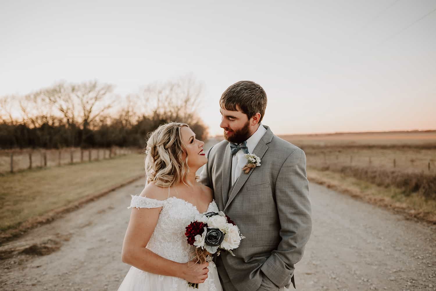 Off the Shoulder Bridal Gown