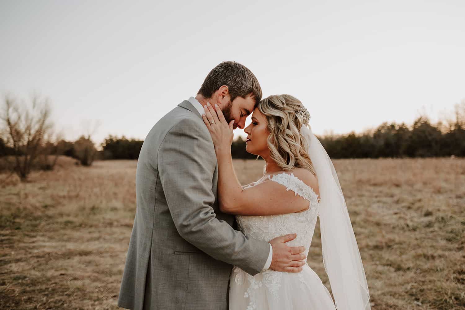 Lace Dress with Veil