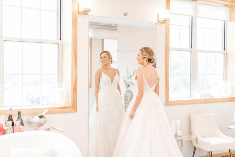 wedding dress doesn't fit