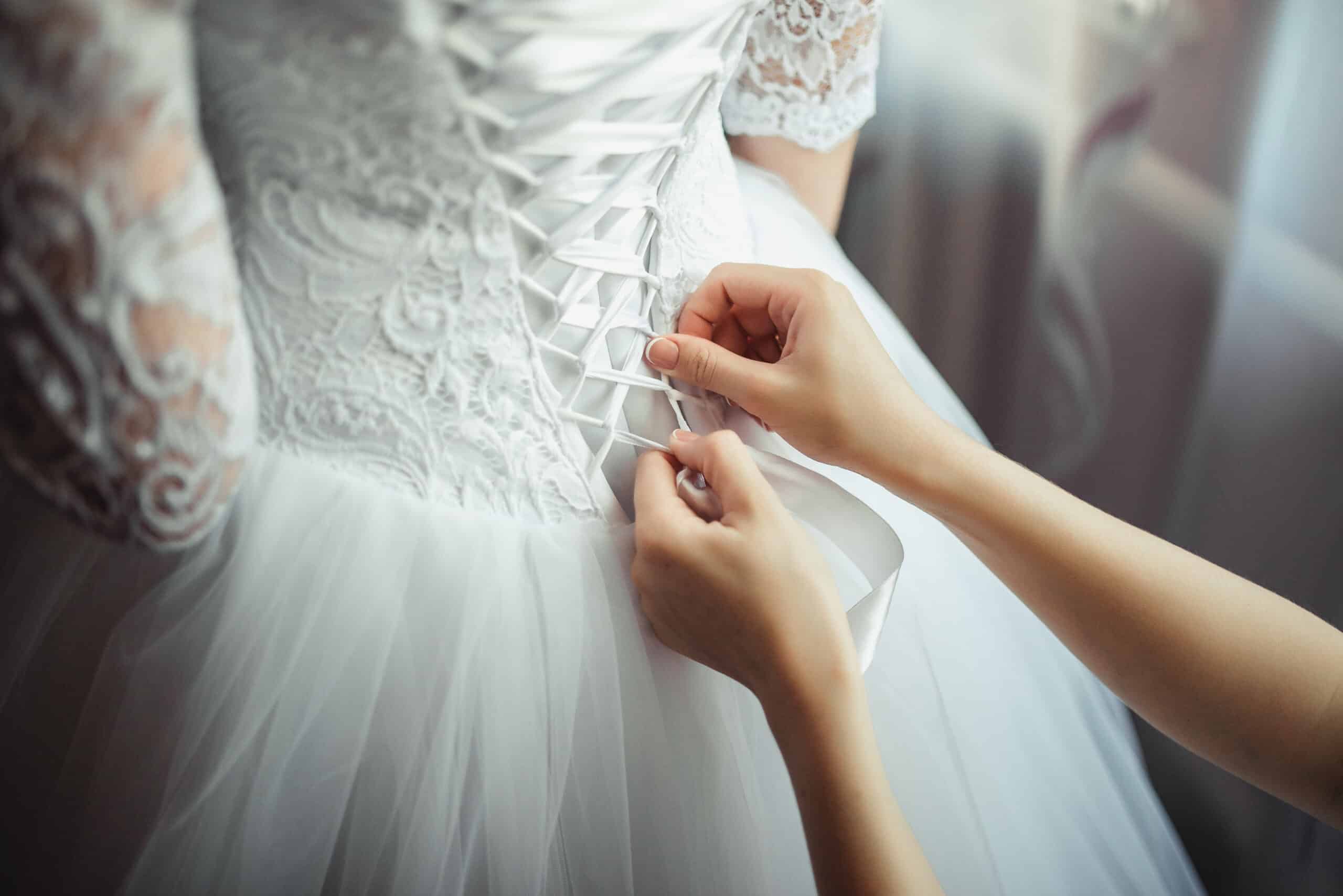 Wedding dress parts clearance names