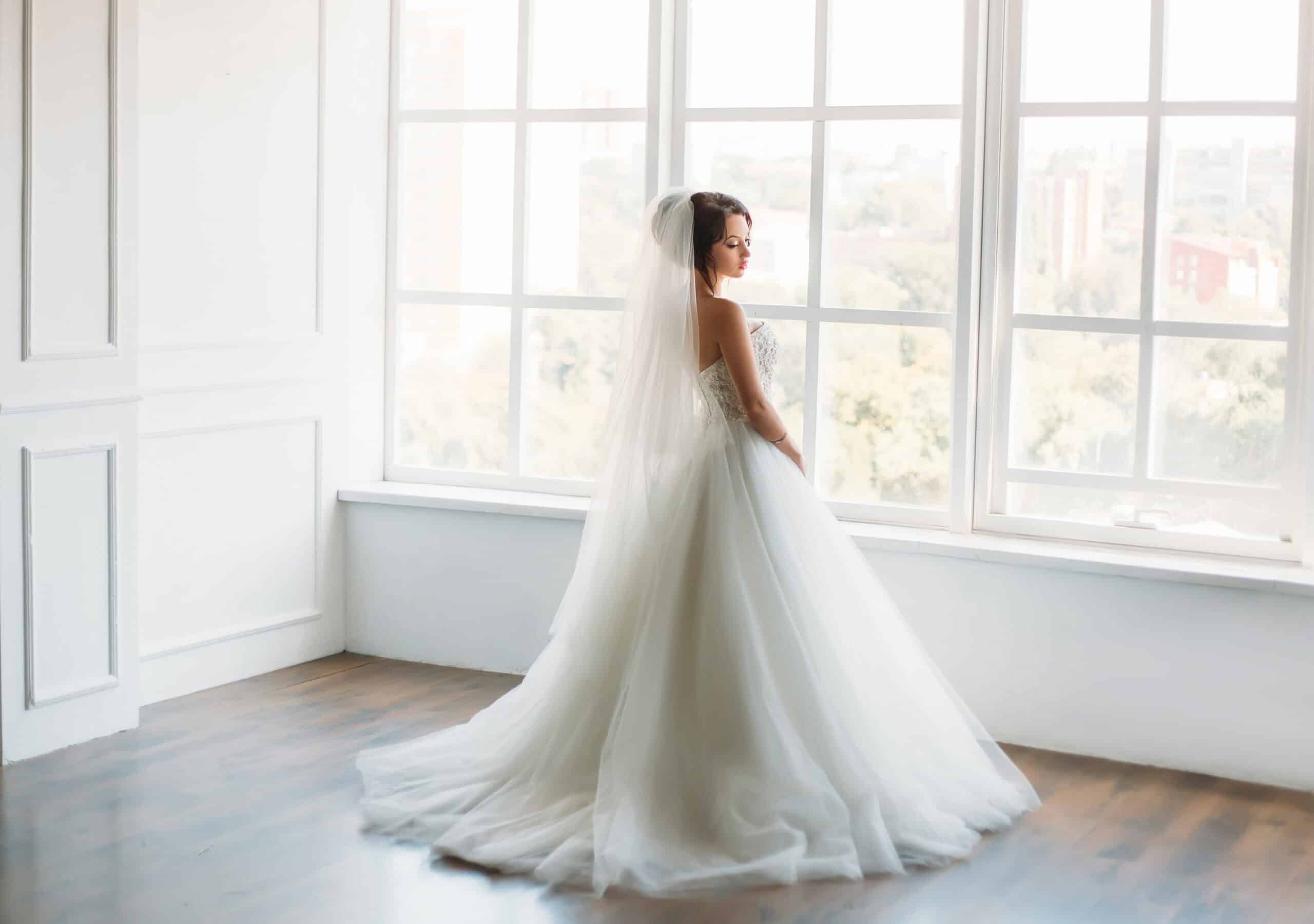 wedding dress fabric