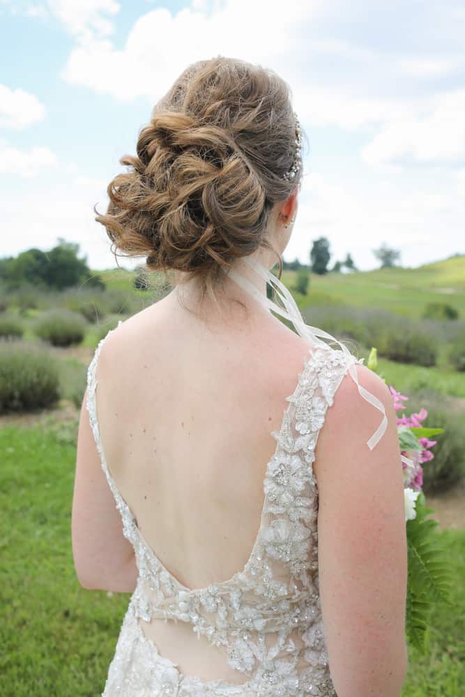 staying cool in your wedding dress
