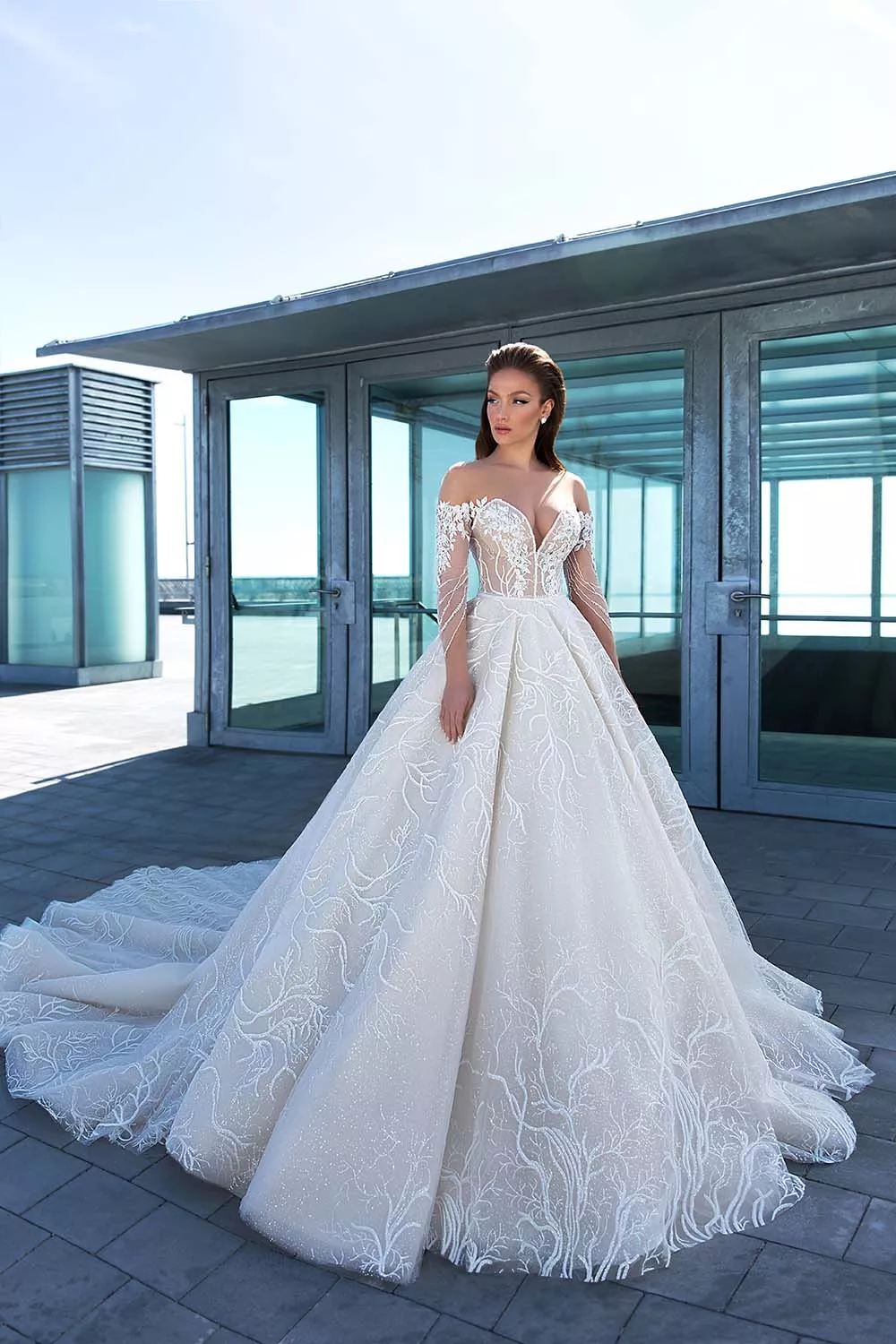 Savvy Bridal WONA Concept Ballgown Elen Wedding Dress. Traditional glam bridal style