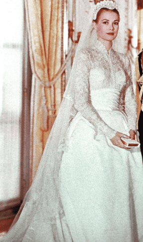 grace kelly wedding dress