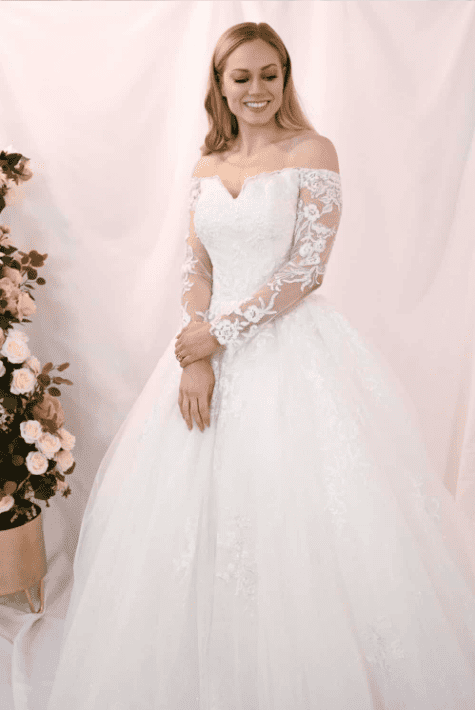 michelle obama wedding dress inspiration