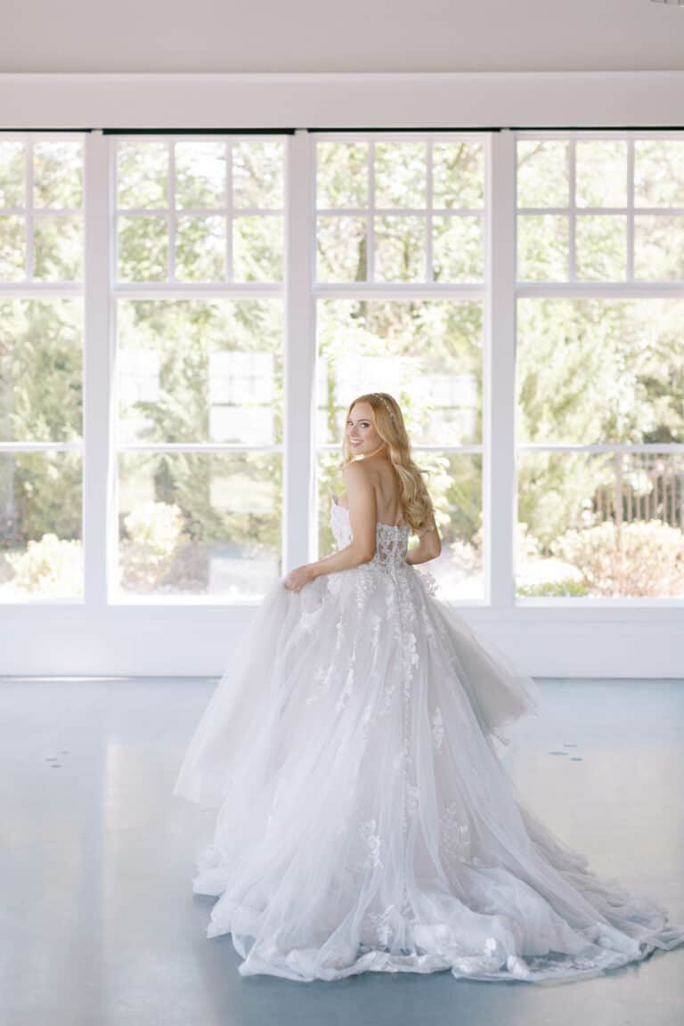 why are wedding dresses heavy