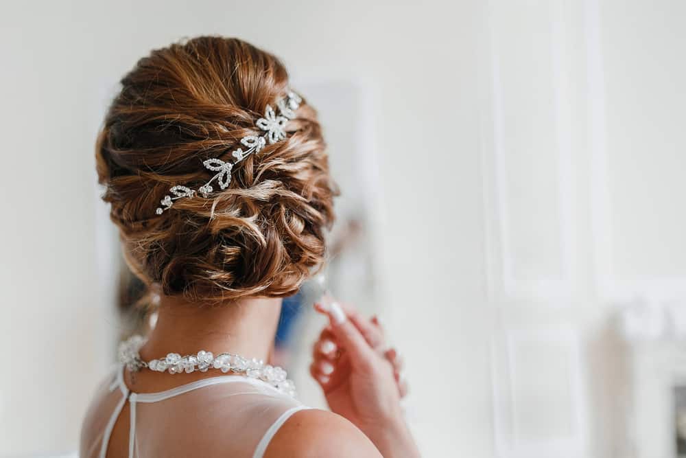 bridal crystal headpiece