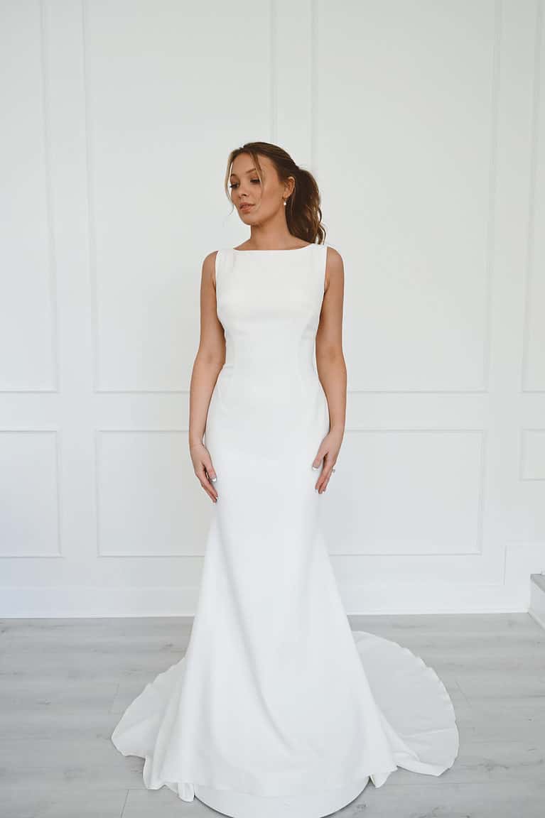 Simple wedding dress Kansas city