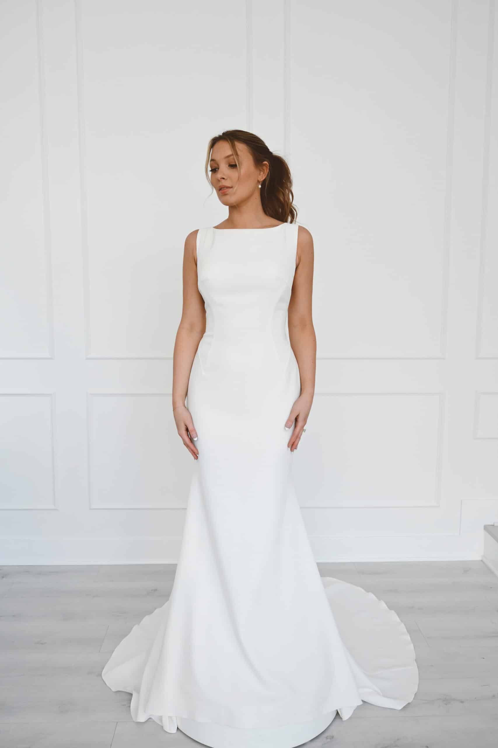 Simple wedding dress Kansas city