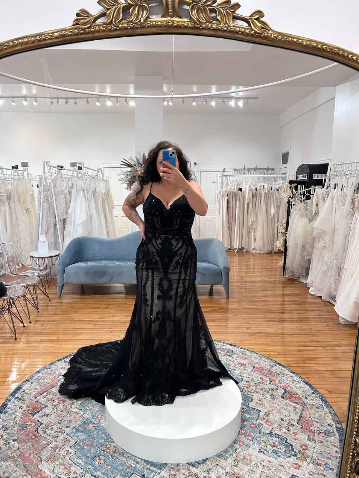 should i wear a black wedding dress?