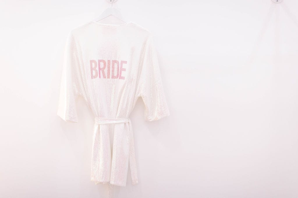 savvy bridal robe