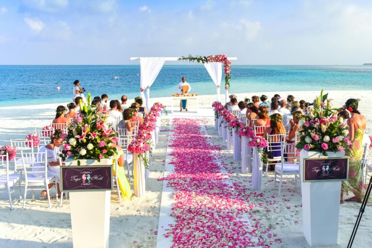 wedding in the beach