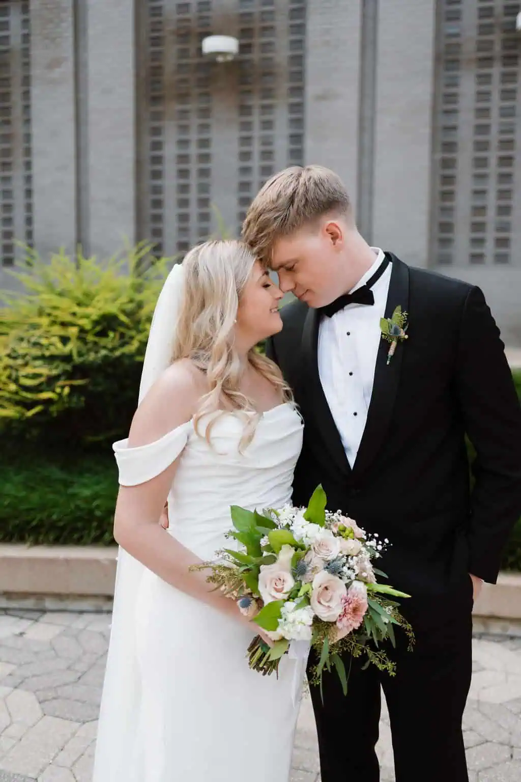 bride and groom