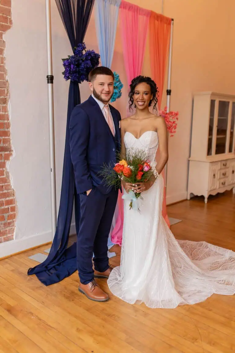 Vibrant and Funky Wedding Styled
