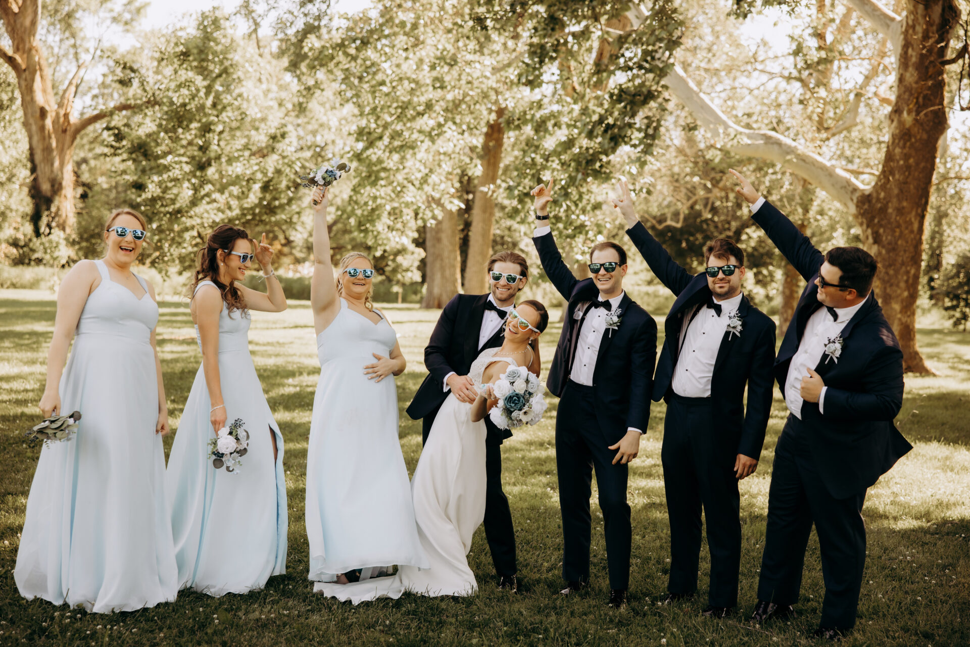 A Fun and Joyful Wedding Party