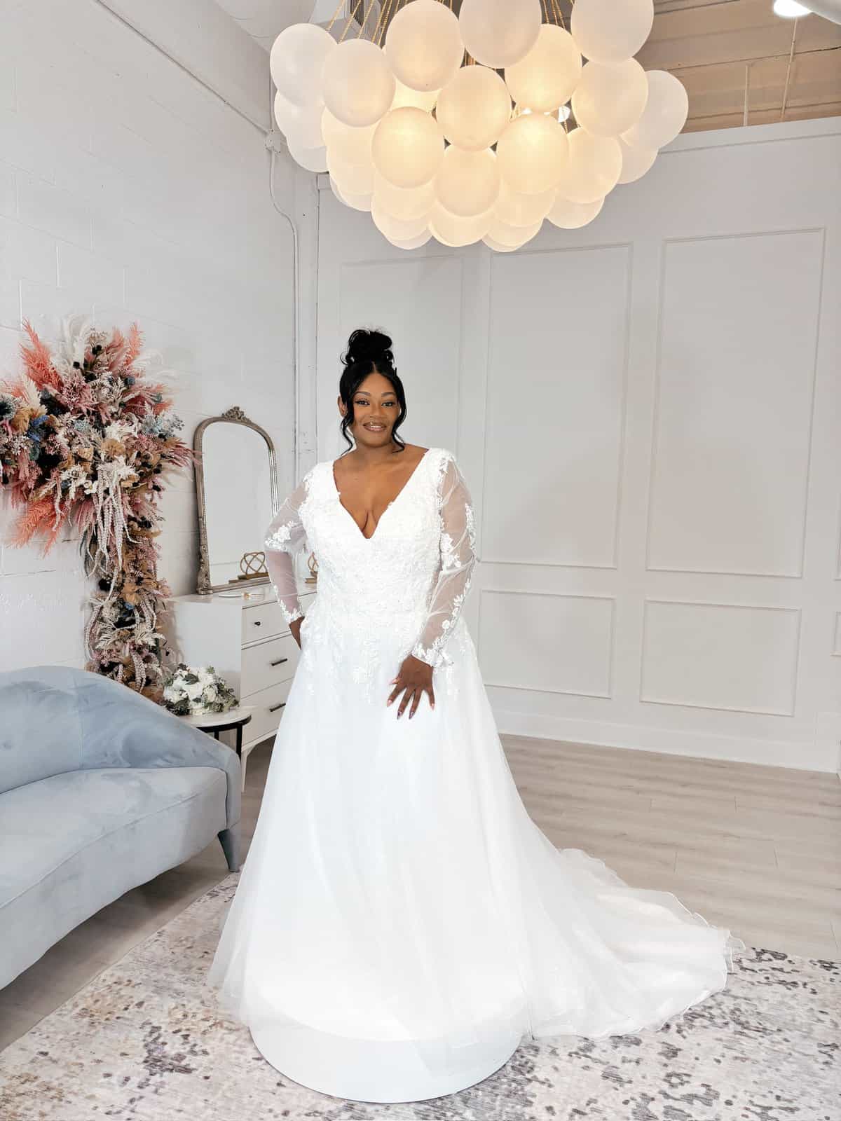 A-line wedding dress