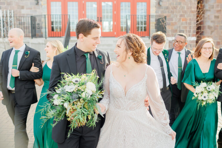 couple celebrated their love with a stunning ceremony