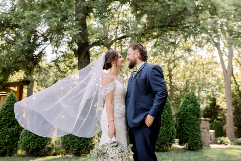 image of savvy bridal newly wed couple