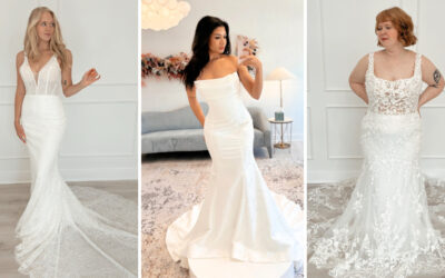 Best Fit-and-Flare Wedding Dresses for a Flattering Look
