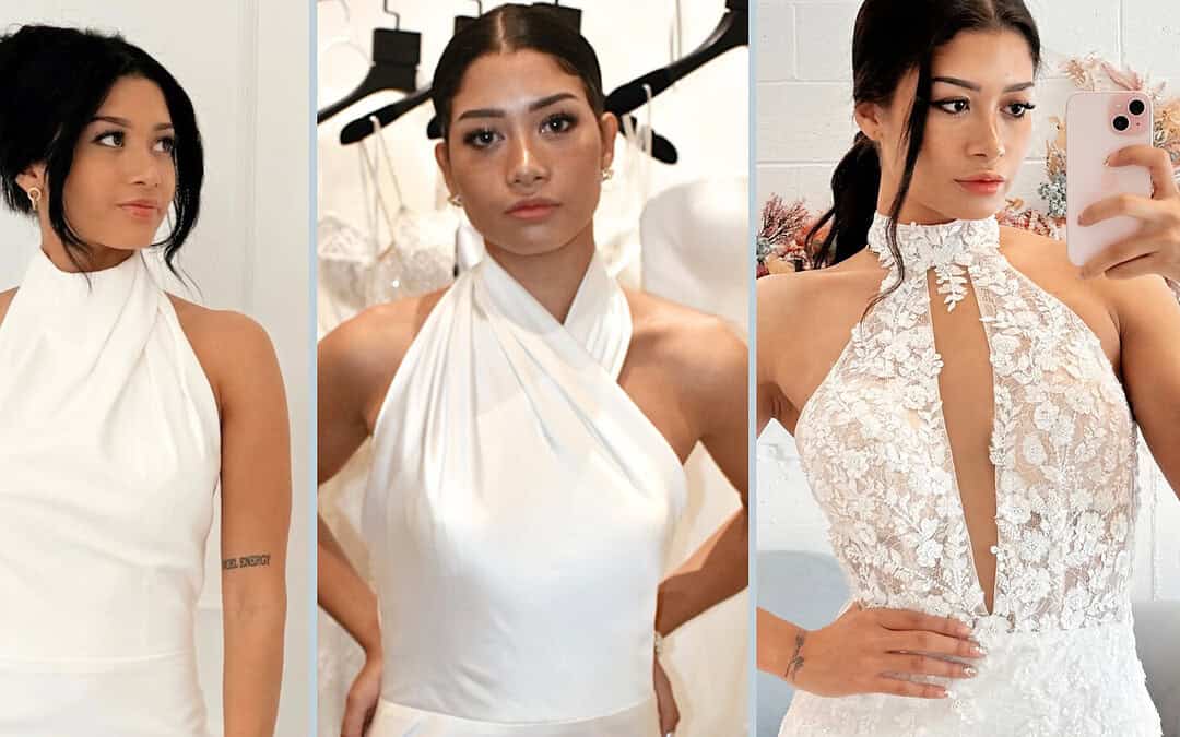 The Beauty of Halter Bridal Gowns