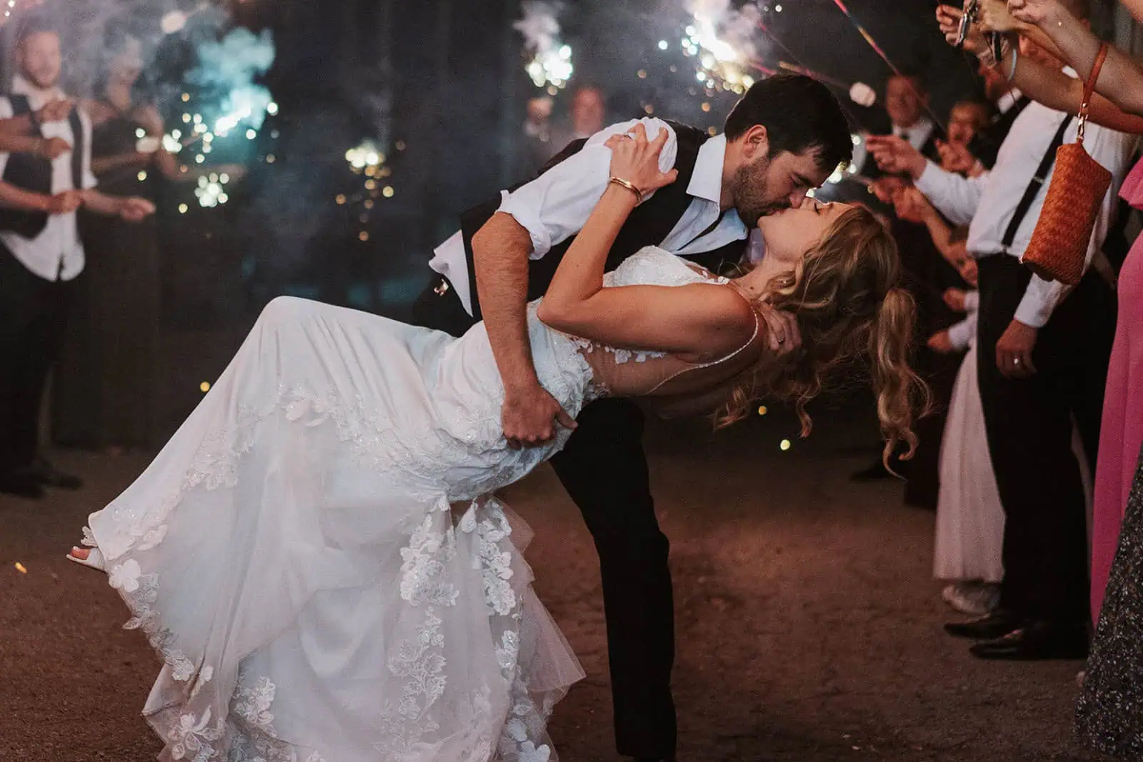 wedding kiss