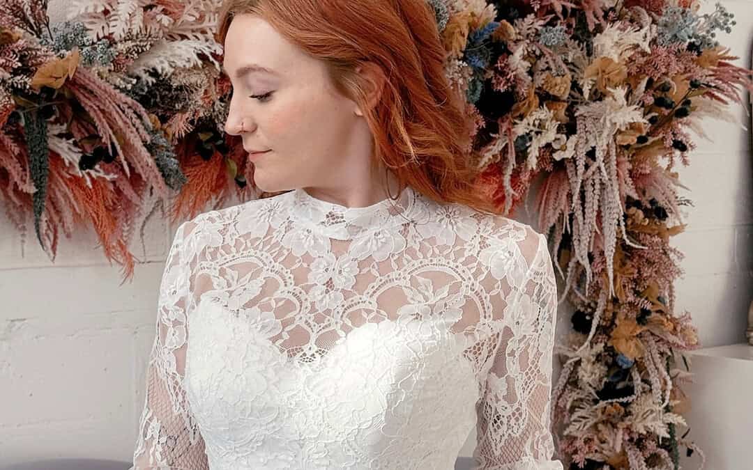 High Neck Wedding Dresses: A Chic Comeback for 2025