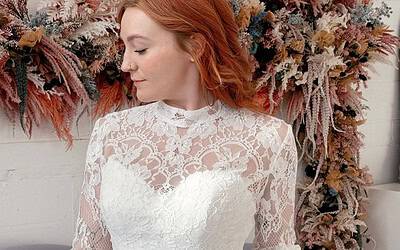 High Neck Wedding Dresses: A Chic Comeback for 2025