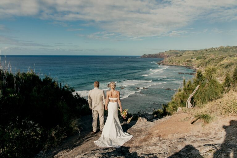 wedding in outdoor setting