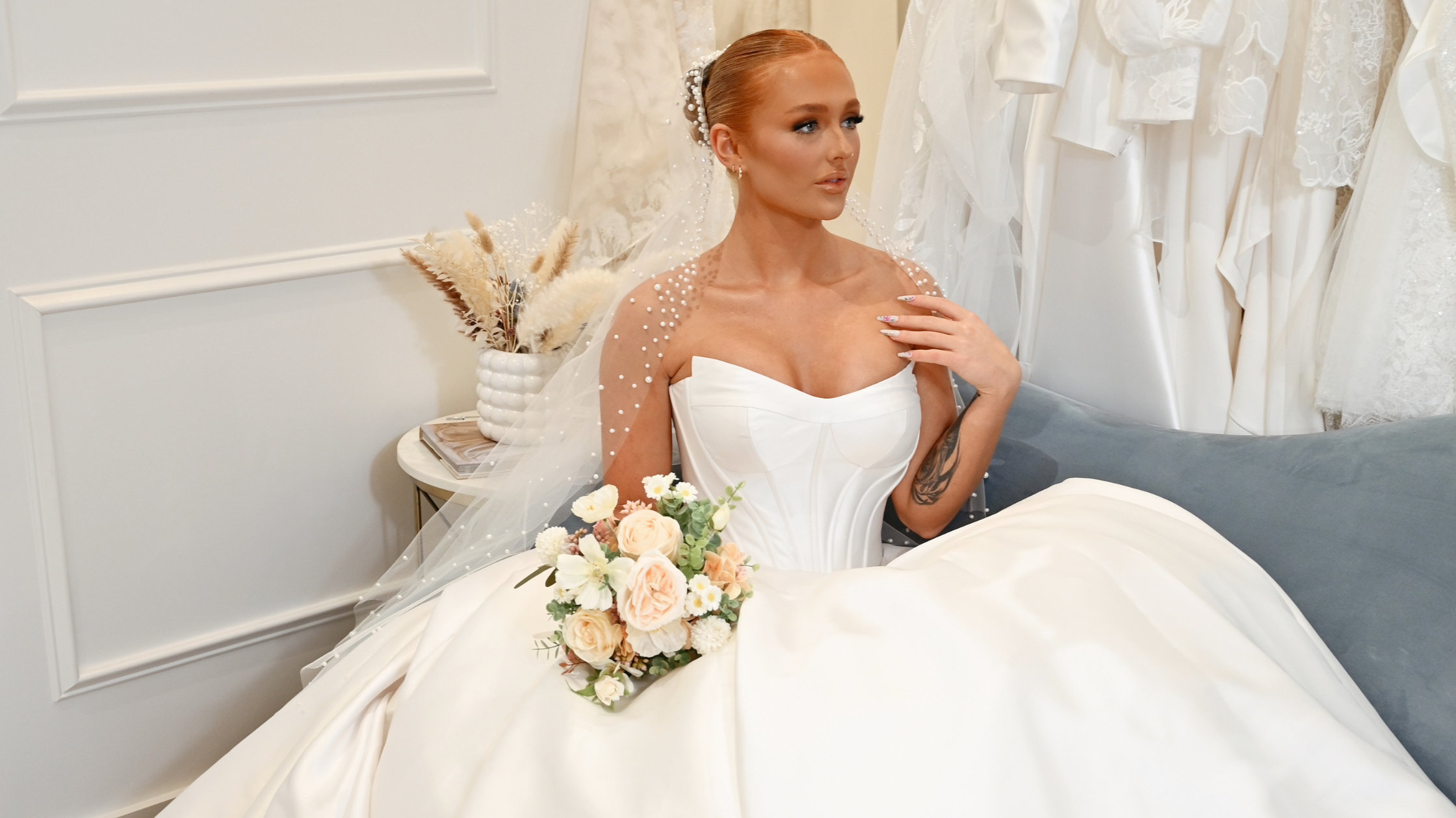 bride complete bridal look