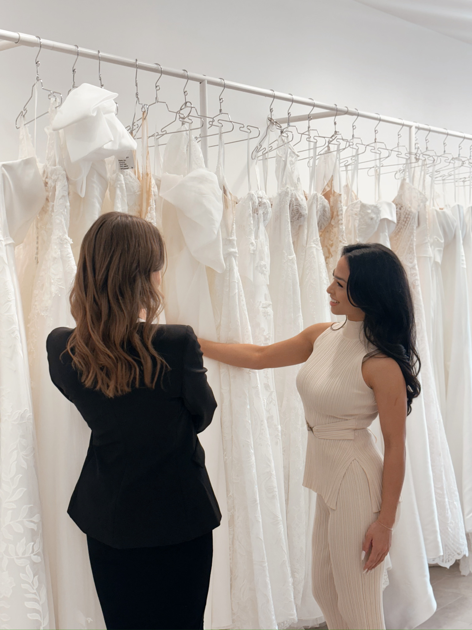 wedding dress shopping