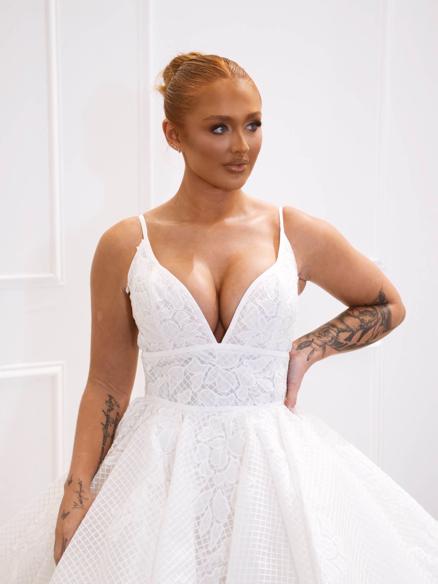 Empire Waist bridal gown