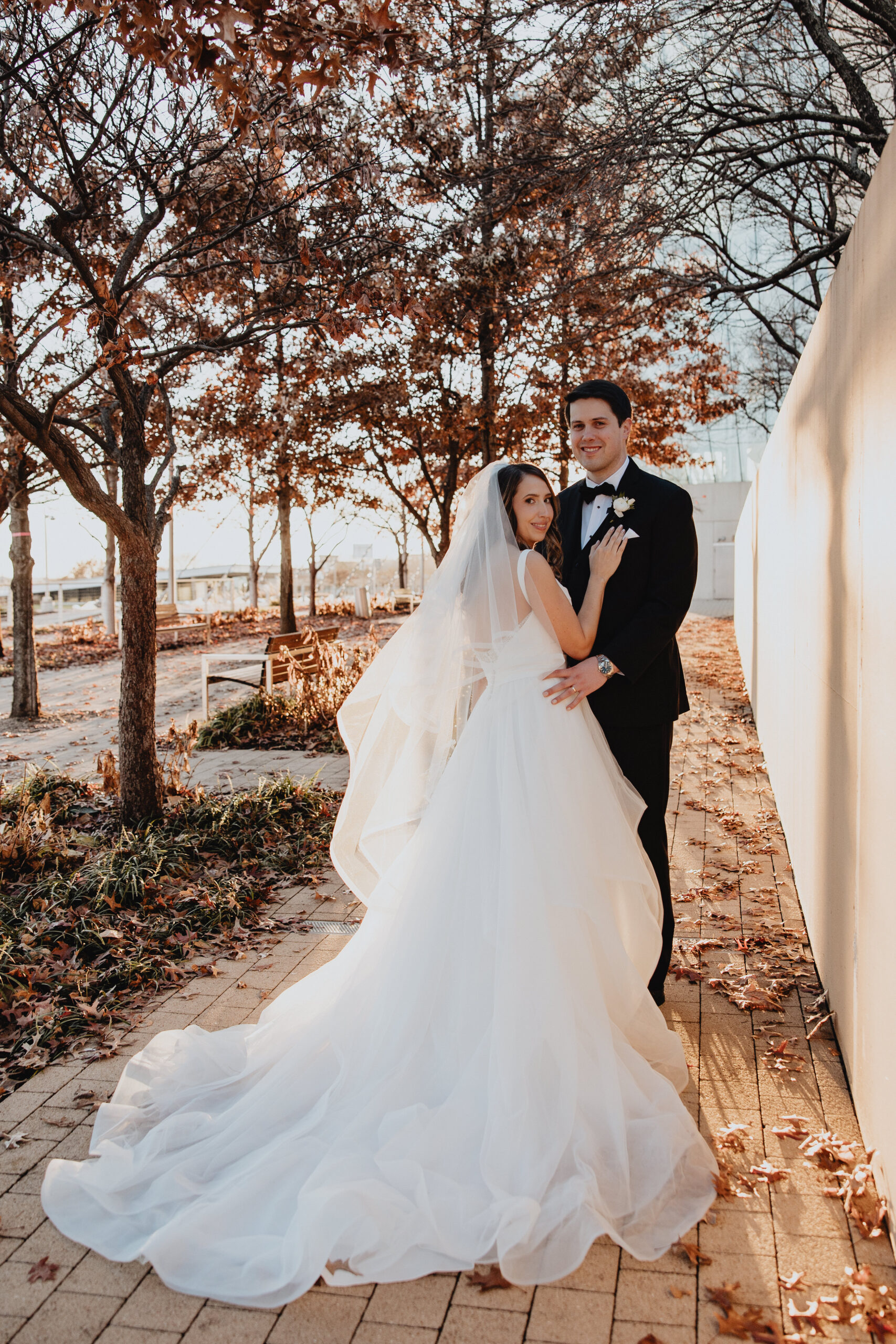 Caroline and Dave portrait session outdoors. 