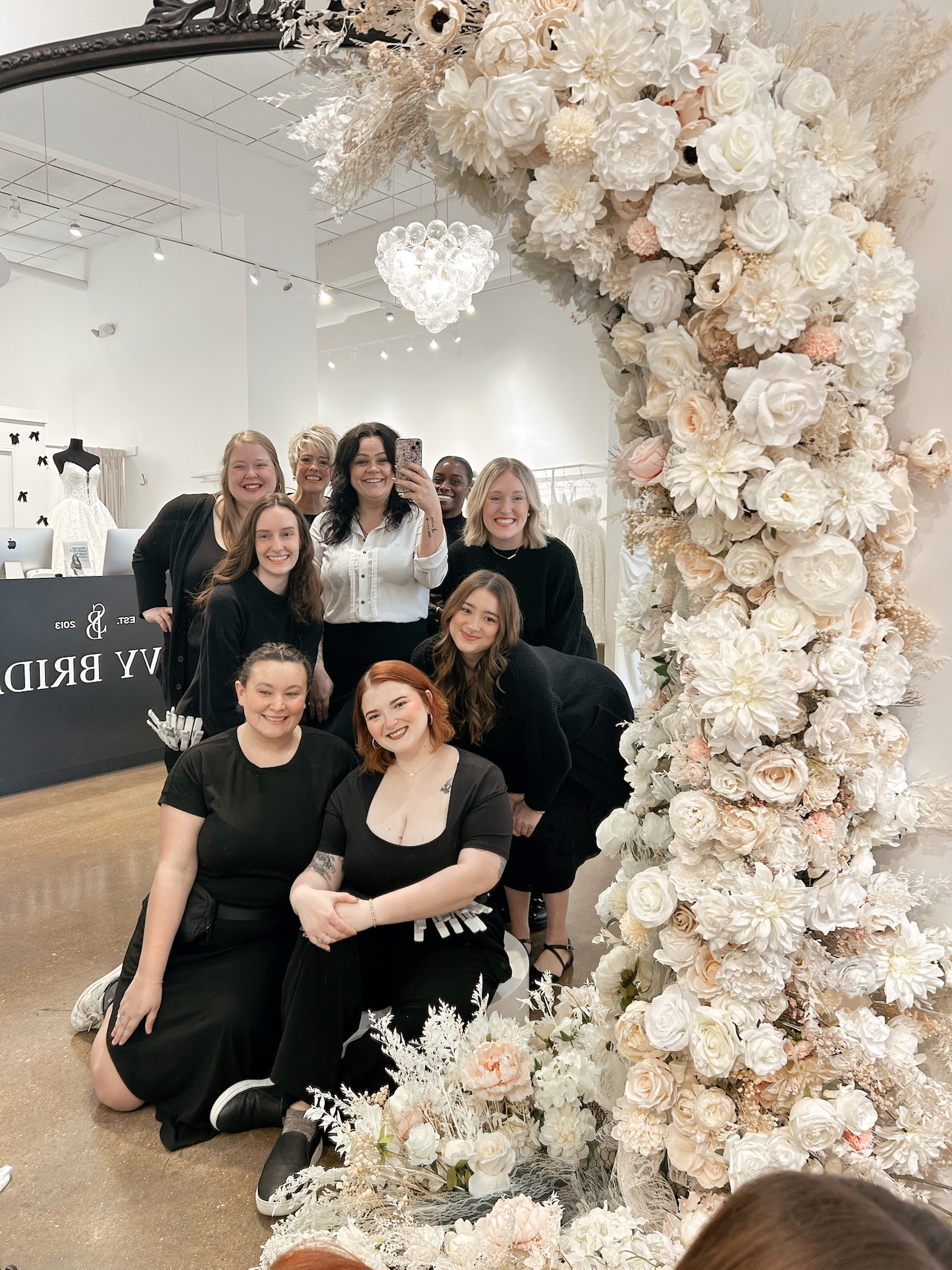 group photo of STL stylist