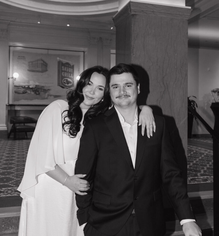 Josie and her fiancée