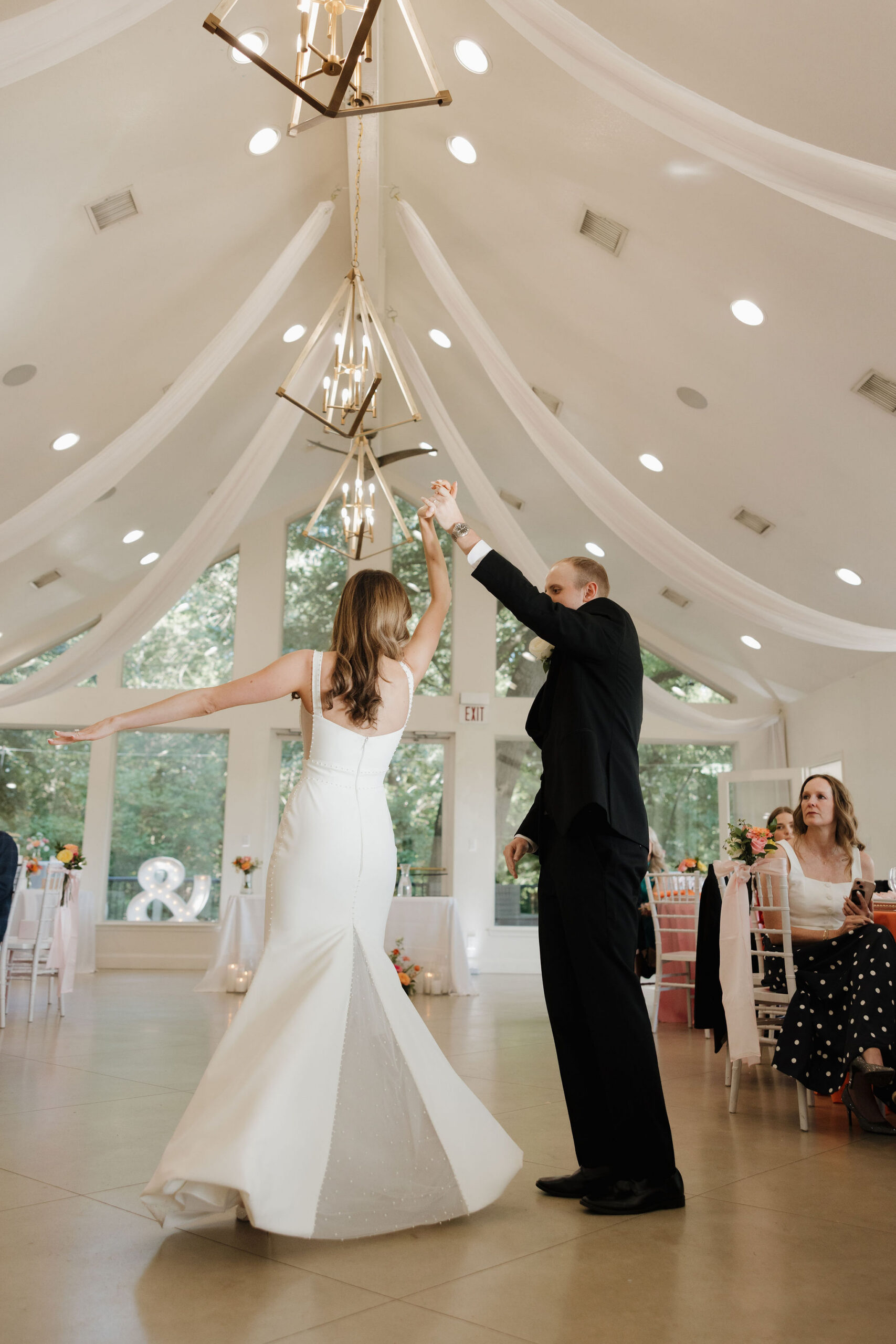 Their first dance
