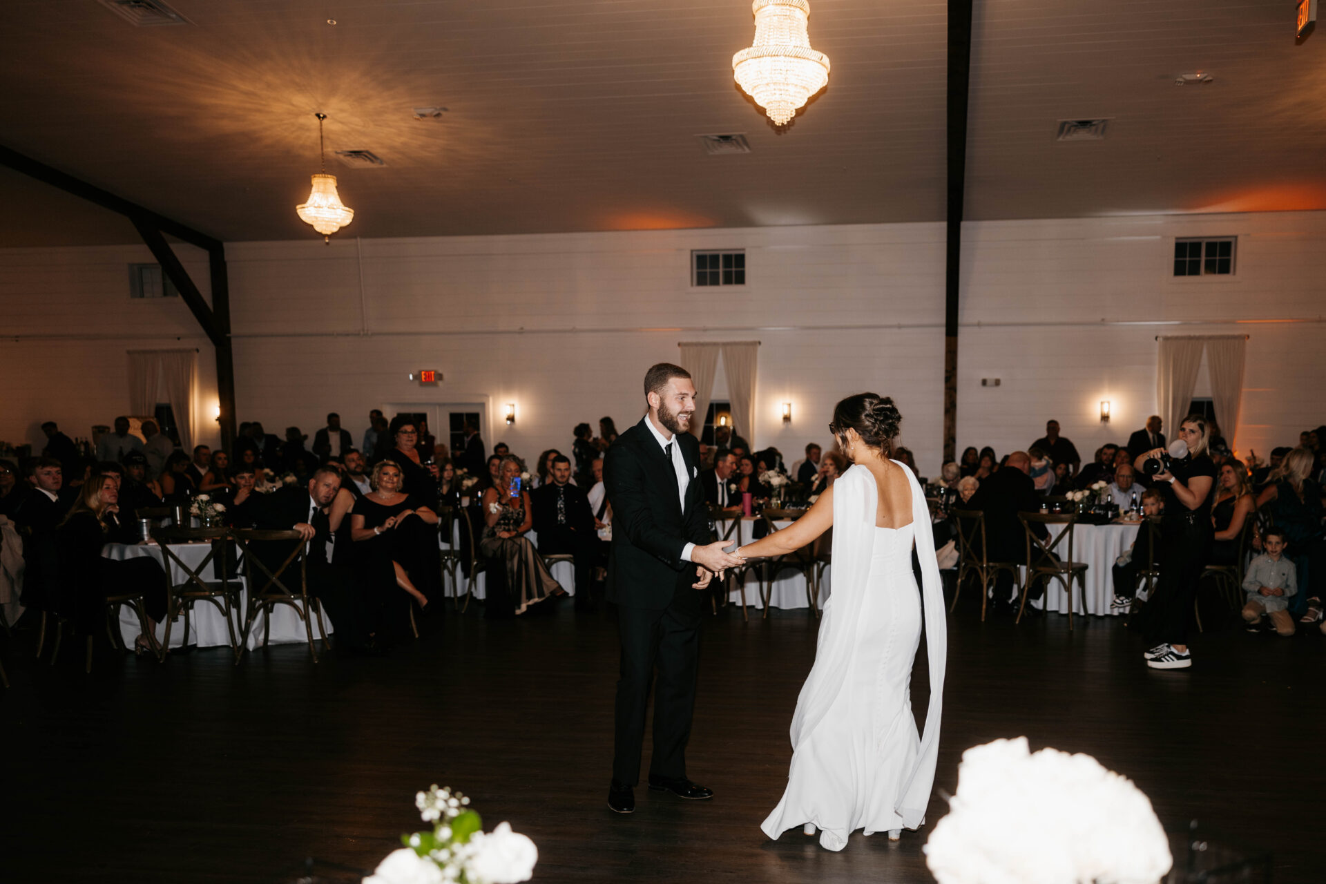 Darby and Colby first dance at the reception