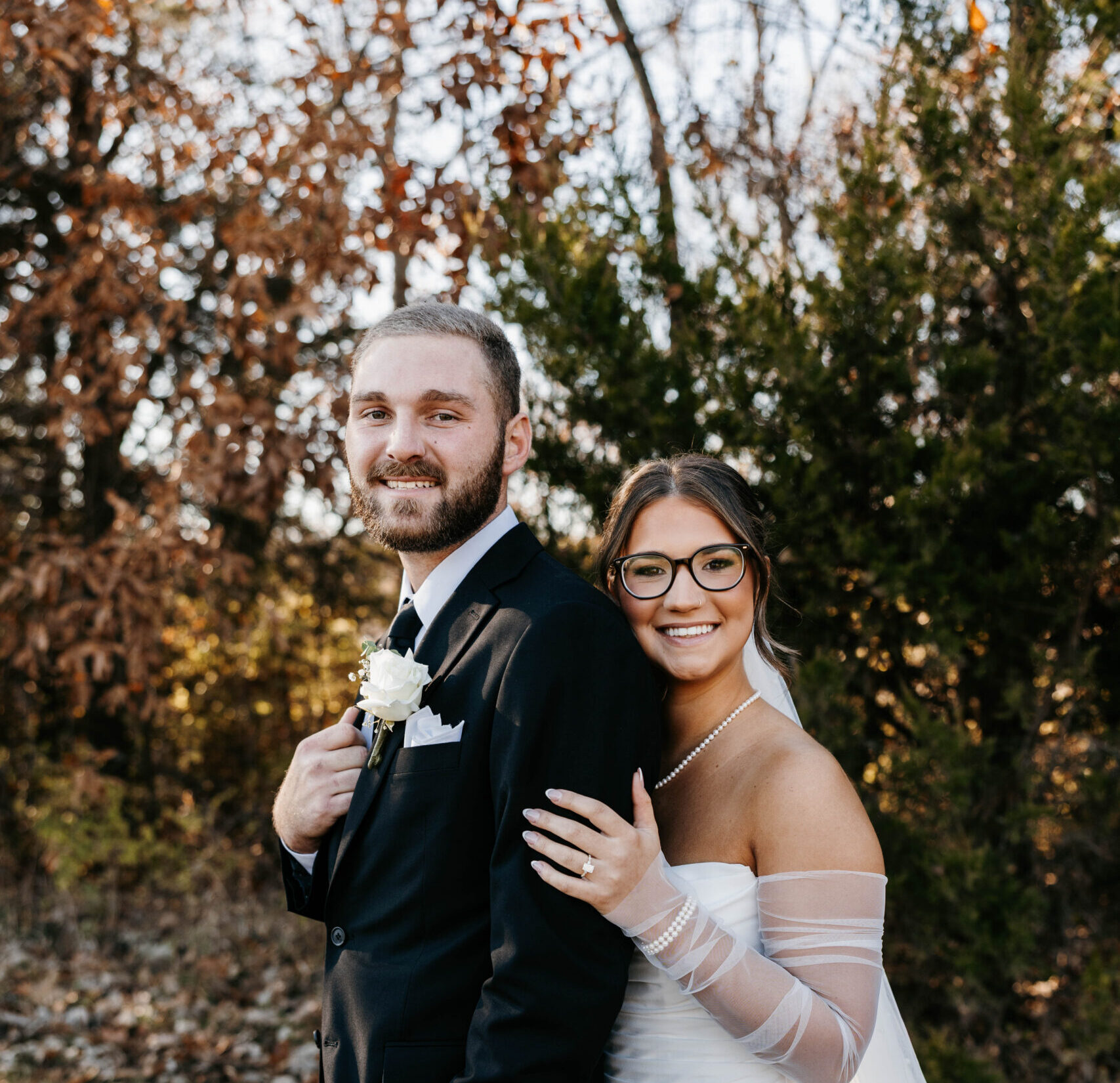 Savvy bride Darby and Corby Kimberlins