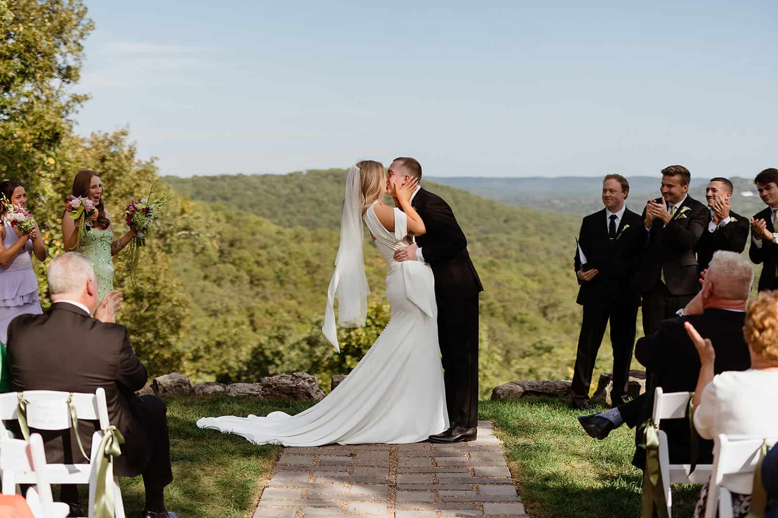 A Romantic Ceremony Surrounded by Nature